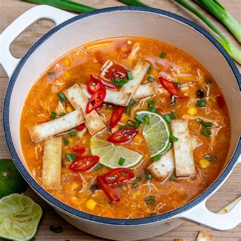 easy-chili-chicken-tortilla-soup-healthy-fitness-meals image