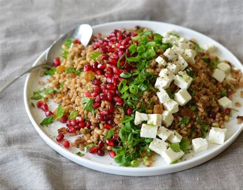 egyptian-barley-salad-with-pomegranate-vinaigrette image