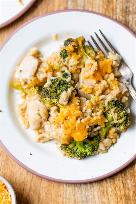 chicken-broccoli-rice-casserole-wellplatedcom image