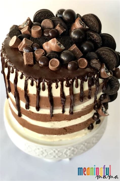 7-layer-oreo-chocolate-mousse-cake image