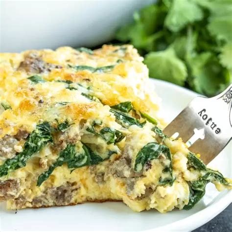 sausage-and-spinach-crustless-quiche-low-carb-keto image
