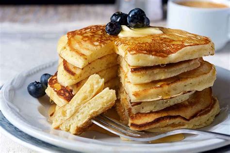 simply-perfect-pancakes-recipe-king-arthur-baking image