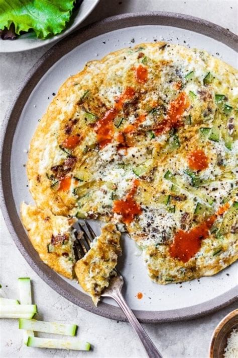 high-protein-zucchini-omelet-for-one-skinnytaste image