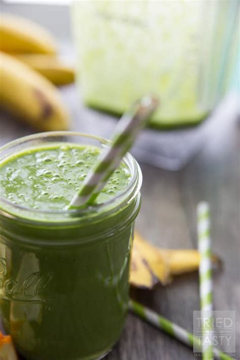 banana-orange-green-smoothie-tried-and-tasty image