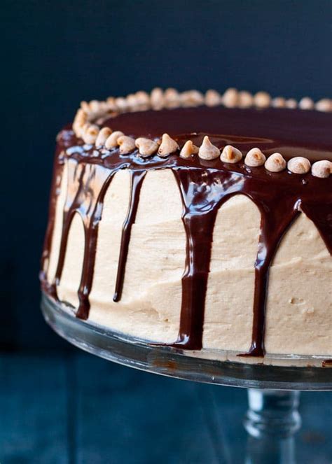 chocolate-brownie-cake-with-peanut-butter-frosting image