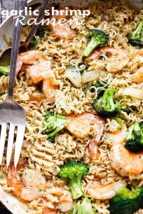 garlic-shrimp-ramen-easy-shrimp-broccoli image