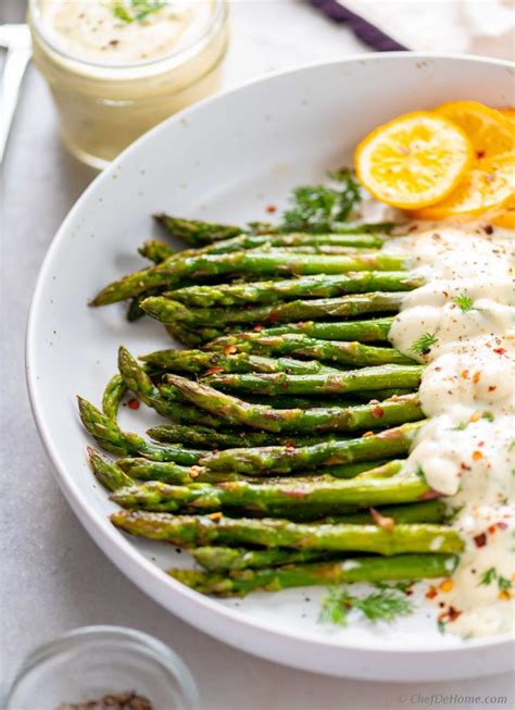 oven-roasted-asparagus-with-lemon-dill-sauce image