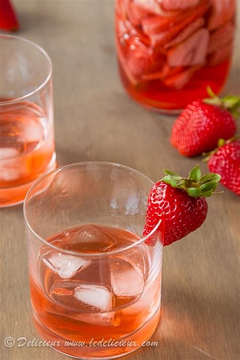 strawberry-infused-vodka-recipe-delicious-everyday image
