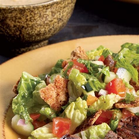 lebanese-fattoush-salad-with-grilled-chicken image