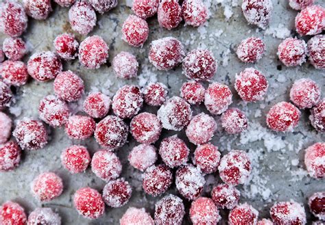 sparkling-sugared-cranberries-floating-kitchen image