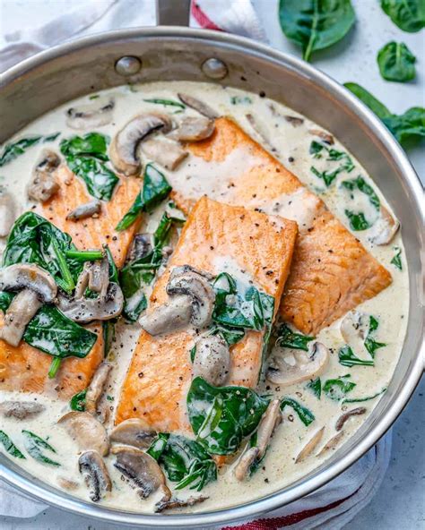 easy-salmon-florentine-healthy-fitness-meals image