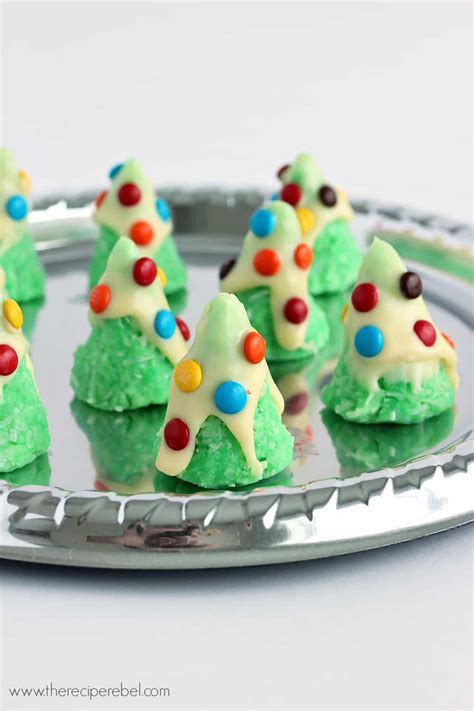 no-bake-christmas-tree-cookies-the-recipe-rebel image