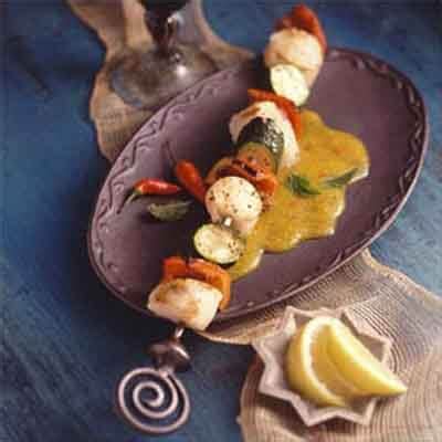 broiled-scallops-over-mango-mojo-recipe-land-olakes image