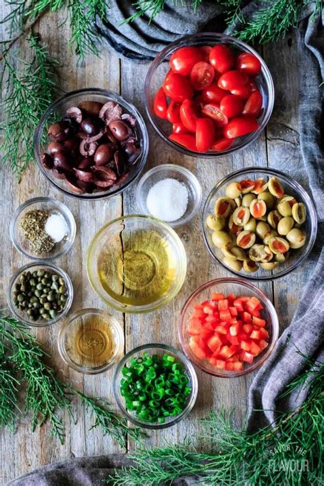 marinated-tomato-olive-salad-recipe-savor-the-flavour image