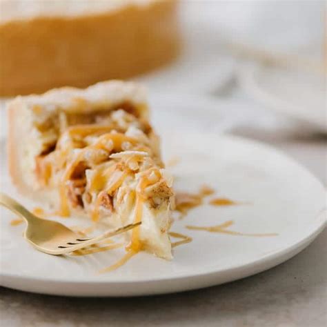 apple-almond-bavarian-cheesecake-baked-bree image