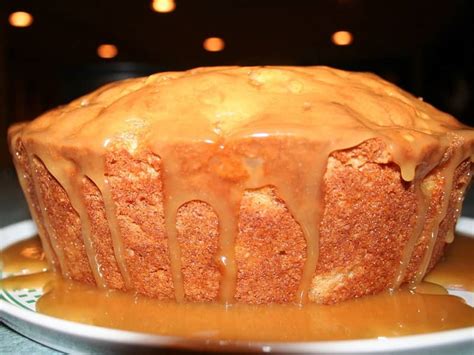 apple-pie-cake-with-rum-butter-sauce-beliefnet image