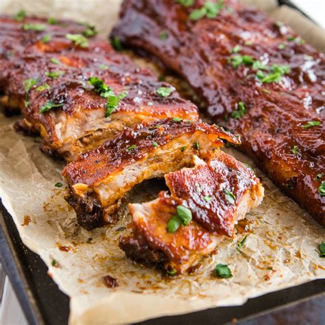 honey-garlic-oven-baked-barbecue-ribs-the-busy image