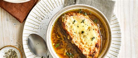 vegetarian-french-onion-soup-recipe-olivemagazine image