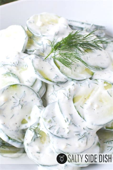 cucumber-salad-with-sour-cream-dressing-keto image