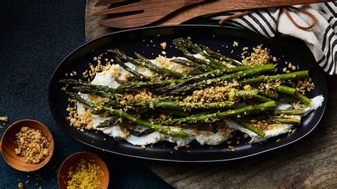 roasted-asparagus-with-goat-cheese-and-hazelnuts image