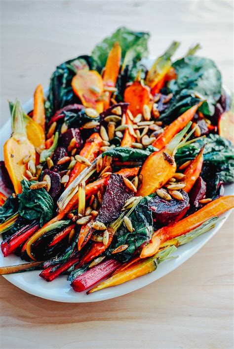 roasted-vegetable-salad-with-garlic-dressing-with image