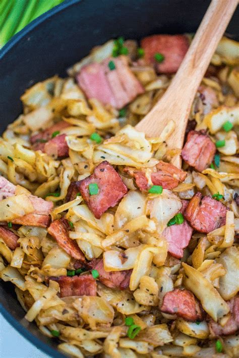 easy-bacon-fried-cabbage-video-ssm-sweet-and image