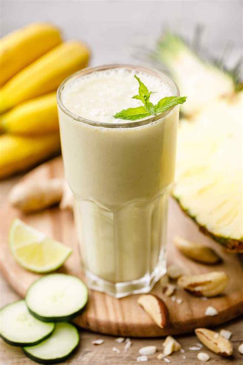 the-best-cucumber-pineapple-detox-smoothie-try-this image