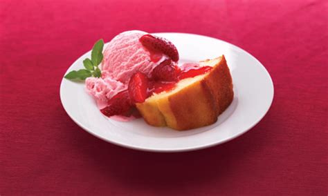 angel-food-cake-with-strawberry-glaze-easy-home image