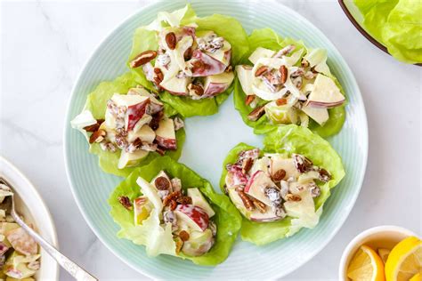 apple-salad-with-pecans-and-raisins image