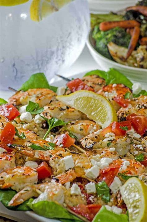 grilled-shrimp-greek-style-with-feta-cheese-tomato image