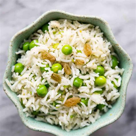basmati-rice-salad-with-peas-mint-and-lemon image