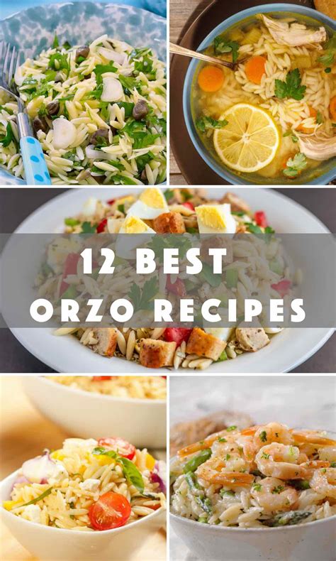 12-best-easy-orzo-recipes-izzycooking image