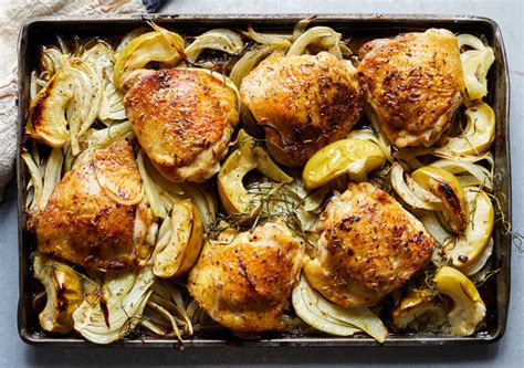 sheet-pan-chicken-with-apple-fennel-and-onion image