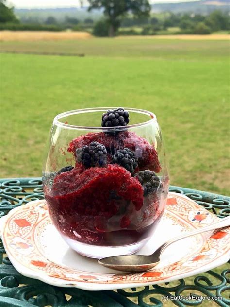 easy-blackberry-sorbet-recipe-eat-cook-explore image