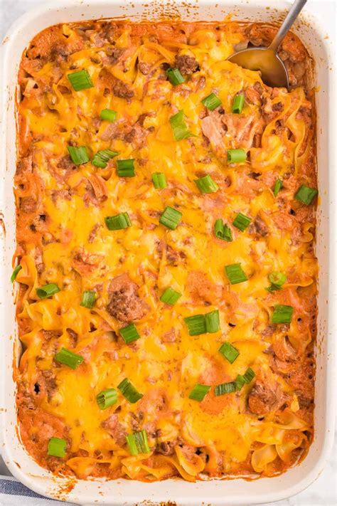 beef-noodle-bake-recipe-easy-casserole-simply-stacie image