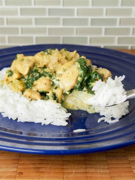 fragrant-chicken-curry-with-chard-coconut-and-cashew image