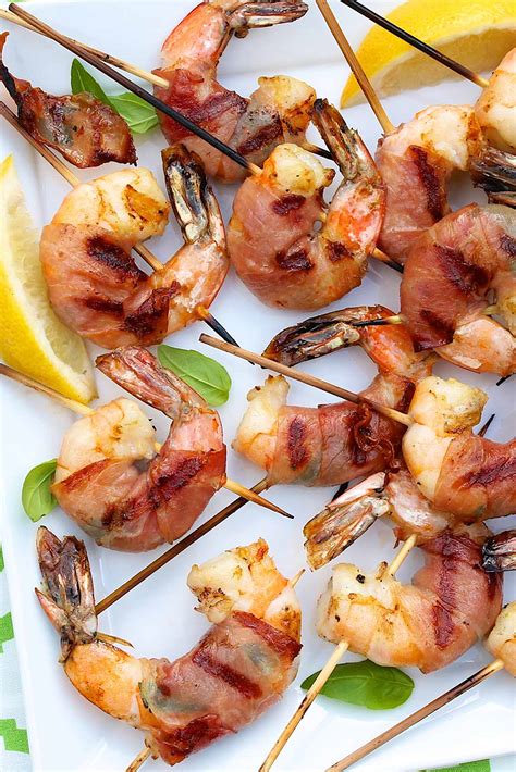 grilled-prosciutto-wrapped-shrimp-with-basil-the image