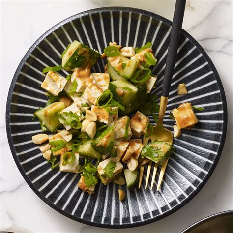 tofu-cucumber-salad-with-spicy-peanut-dressing image