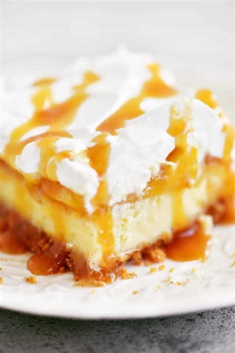 peach-cheesecake-dessert-the-gunny-sack image