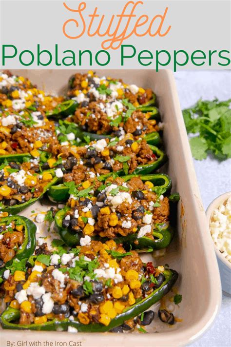 southwestern-stuffed-poblano-peppers-girl-with-the-iron-cast image