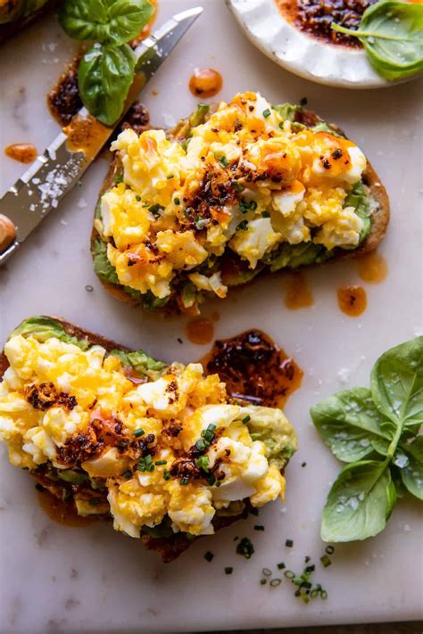 dads-easy-cheesy-eggs-with-chili-butter-half-baked image