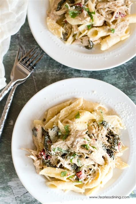 instant-pot-tuscan-chicken-pasta-fearless-dining image