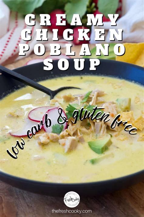 easy-creamy-chicken-poblano-soup-the-fresh-cooky image