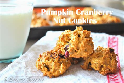 pumpkin-cranberry-nut-cookies-2-sisters-recipes-by image