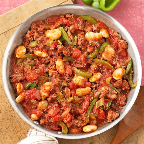 southern-beefy-skillet-eatingwell image