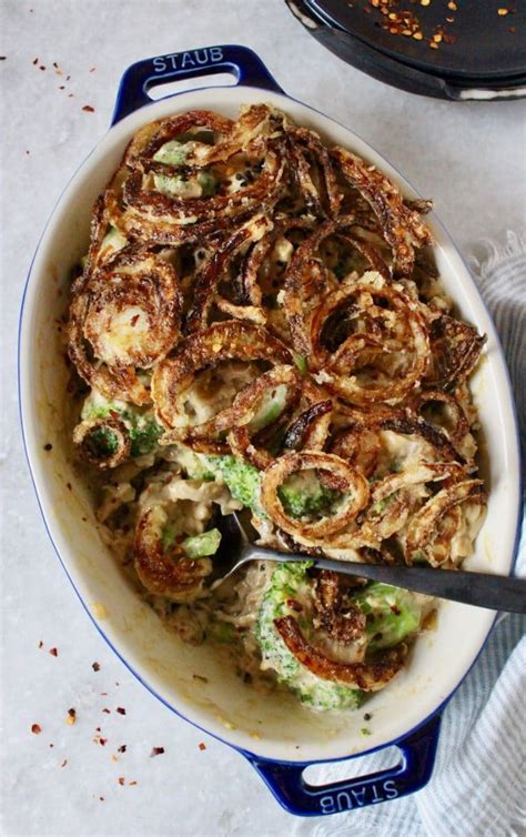 vegan-broccoli-casserole-recipe-veggie-society image