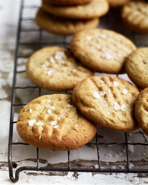 salted-peanut-butter-cookies-recipe-delicious-magazine image