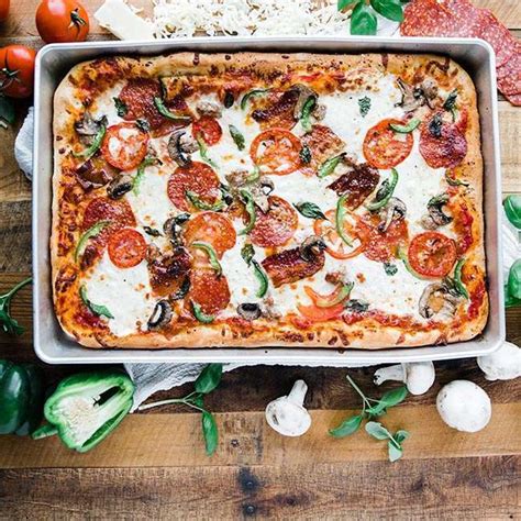 how-to-make-homemade-sicilian-pizza-pan-pizza image