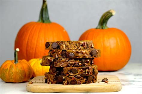 chocolate-pecan-pumpkin-bread-sips-nibbles-bites image