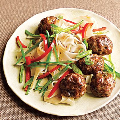 gingery-pork-meatballs-with-noodles-recipe-myrecipes image